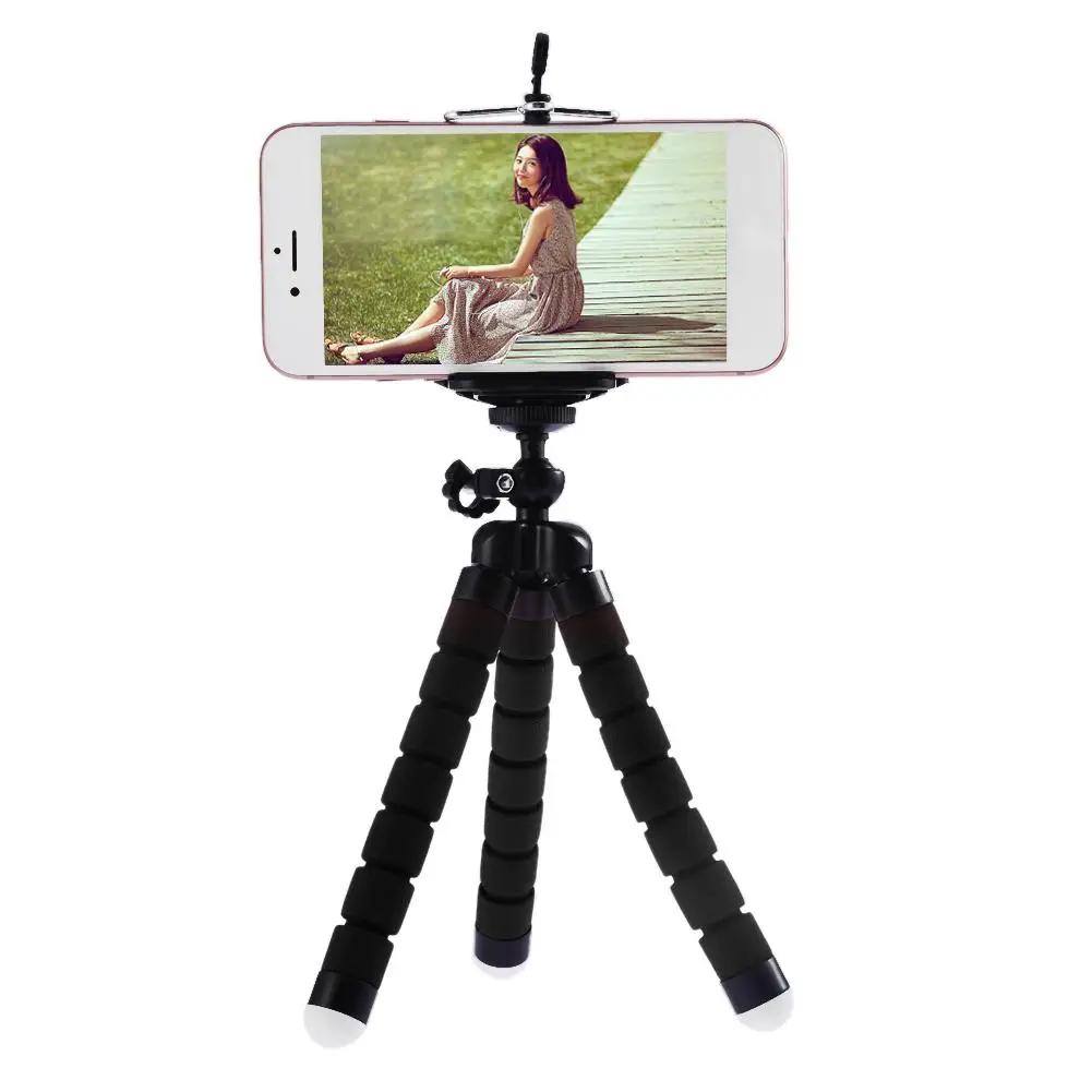 Держатель для мобильного телефона Гибкий штатив-кронштейн Octopus Selfie Stand Monopod с зажимом для смартфона iPhone Samsung Xiaomi Huawei чёрный
Держатель для мобильного телефона Гибкий штатив-кронштейн Octopus Selfie Stand Monopod с зажимом для смартфона iPhone Samsung Xiaomi Huawei чёрный
