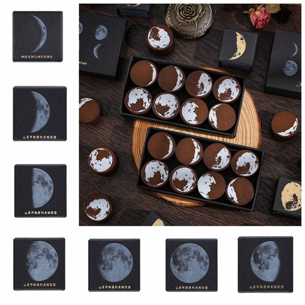 Wooden Moon Series Seal Mountain and Moon DIY Decorative Stamp Diary Decoration Accessories Style J
Wooden Moon Series Seal Mountain and Moon DIY Decorative Stamp Diary Decoration Accessories Style J