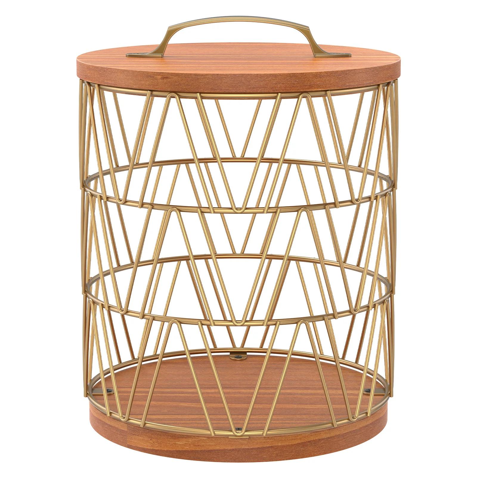 Coffee Capsule Holder Metal Coffee Pods Storage Basket with Wood Lid Base for Bar Counter Organizer Accessories золотий
Coffee Capsule Holder Metal Coffee Pods Storage Basket with Wood Lid Base for Bar Counter Organizer Accessories золотий