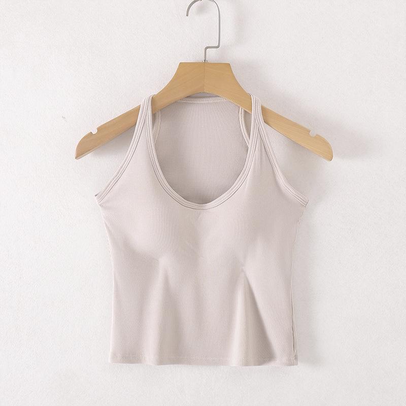 Women s White Padded Spaghetti Strap Tank Top with Stylish Back - Versatile Yoga and Outerwear Base Layer Small абрикосовий
Women s White Padded Spaghetti Strap Tank Top with Stylish Back - Versatile Yoga and Outerwear Base Layer Small абрикосовий