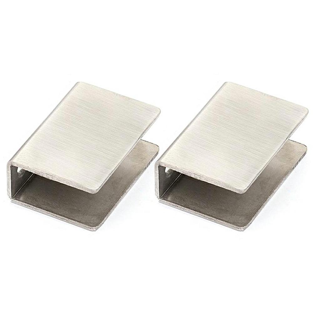 2Pcs 304 Stainless Steel Glass Clamp for 6-8mm Thickness Square Glass Clips Shelf Bracket A
2Pcs 304 Stainless Steel Glass Clamp for 6-8mm Thickness Square Glass Clips Shelf Bracket A