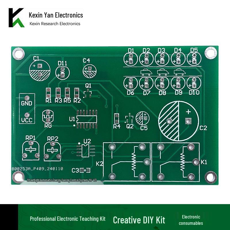 Автоматичний енергозберігаючий контролер для вуличного освітлення DIY Набір YH-413
Автоматичний енергозберігаючий контролер для вуличного освітлення DIY Набір YH-413