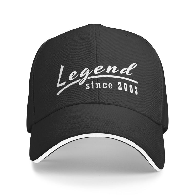 Custom Legend Since 2003 Birthday Baseball Cap for Unisex Women Adjustable Dad Hat Sports
Custom Legend Since 2003 Birthday Baseball Cap for Unisex Women Adjustable Dad Hat Sports