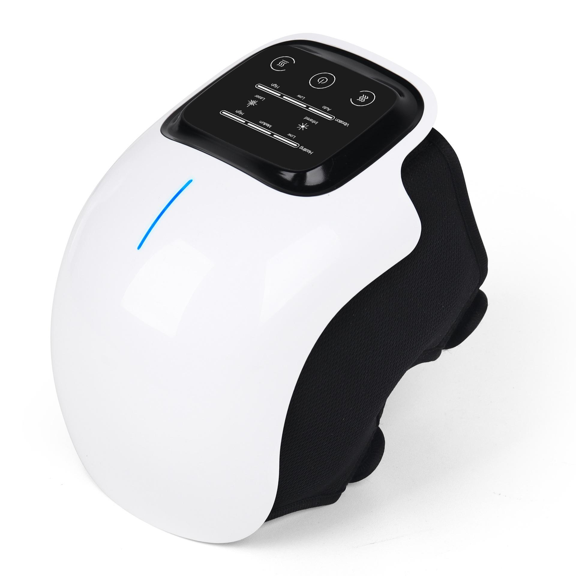 Knee Massager Cordless Electric, with Heat & Laser Therapy, Adjustable Vibration for Joint Pain Relief
Knee Massager Cordless Electric, with Heat & Laser Therapy, Adjustable Vibration for Joint Pain Relief