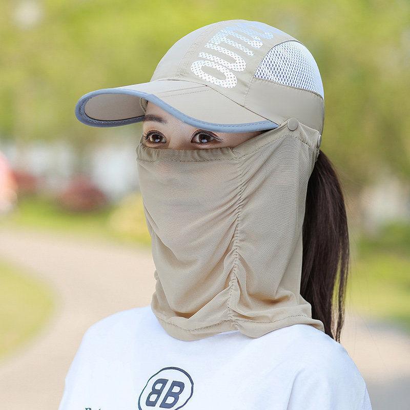 Outdoor Activity Quick-drying Mask Peaked Cap Hat Two-in-one Empty Top Foldable Sun Hat Tea Picking Hat Casualeasiest for Match
Outdoor Activity Quick-drying Mask Peaked Cap Hat Two-in-one Empty Top Foldable Sun Hat Tea Picking Hat Casualeasiest for Match