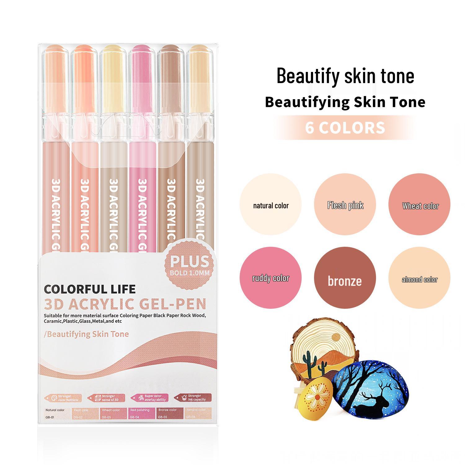 54-Color Quick-Dry Acrylic Pens – Non-Bleeding, Stackable Markers for Students & Journaling 1.0mm
54-Color Quick-Dry Acrylic Pens – Non-Bleeding, Stackable Markers for Students & Journaling 1.0mm