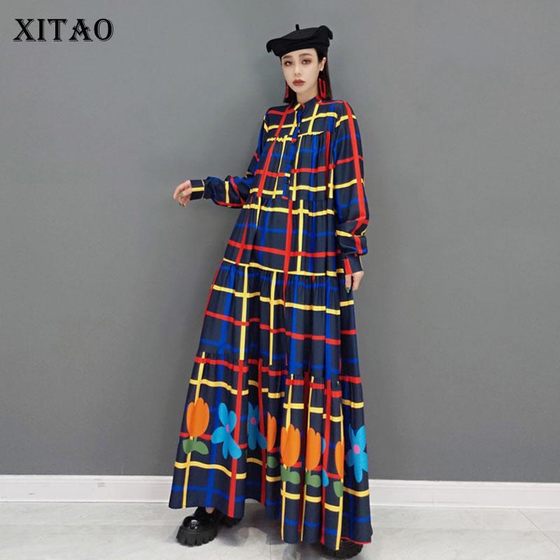 XITAO Складки Печать Однобортное платье Женщины Осень Новое поступление Личность Мода Свободный полный рукав Платье WMD3754
XITAO Складки Печать Однобортное платье Женщины Осень Новое поступление Личность Мода Свободный полный рукав Платье WMD3754
