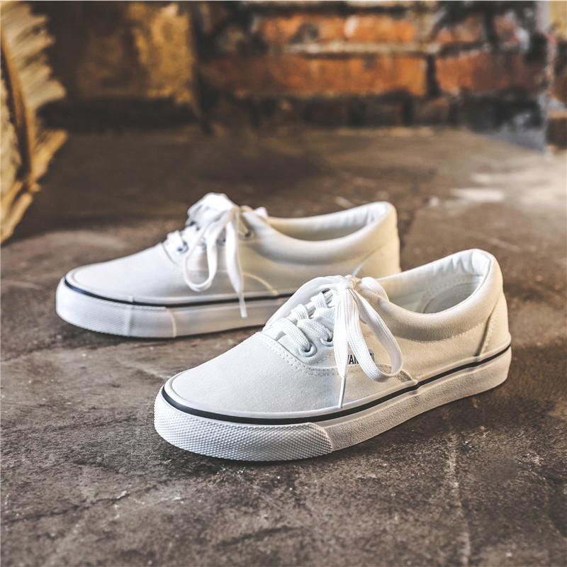 Весенние новые парусиновые туфли, парные туфли на плоской подошве, мужские и женские студенческие повседневные туфли в гонконгском стиле, ретро-туфли, одинарные туфли 37 белый
Весенние новые парусиновые туфли, парные туфли на плоской подошве, мужские и женские студенческие повседневные туфли в гонконгском стиле, ретро-туфли, одинарные туфли 37 белый