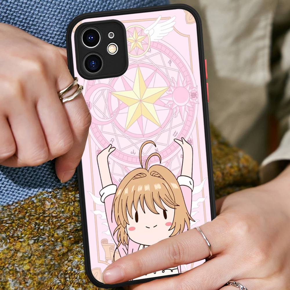 C-Cardcaptor Sakura For iPhone 16 15 14 Plus 13 12 11 Pro Max X XS MAX Translucent Matte Shockproof Cover iphone 16 plus
C-Cardcaptor Sakura For iPhone 16 15 14 Plus 13 12 11 Pro Max X XS MAX Translucent Matte Shockproof Cover iphone 16 plus