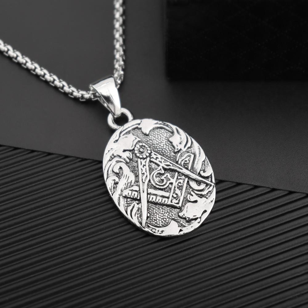 Ретро Поп Панк Хип-Хоп Мужская Личность Кулон Масонский Праздничный Подарок Ожерелье Ювелирные Изделия
Ретро Поп Панк Хип-Хоп Мужская Личность Кулон Масонский Праздничный Подарок Ожерелье Ювелирные Изделия