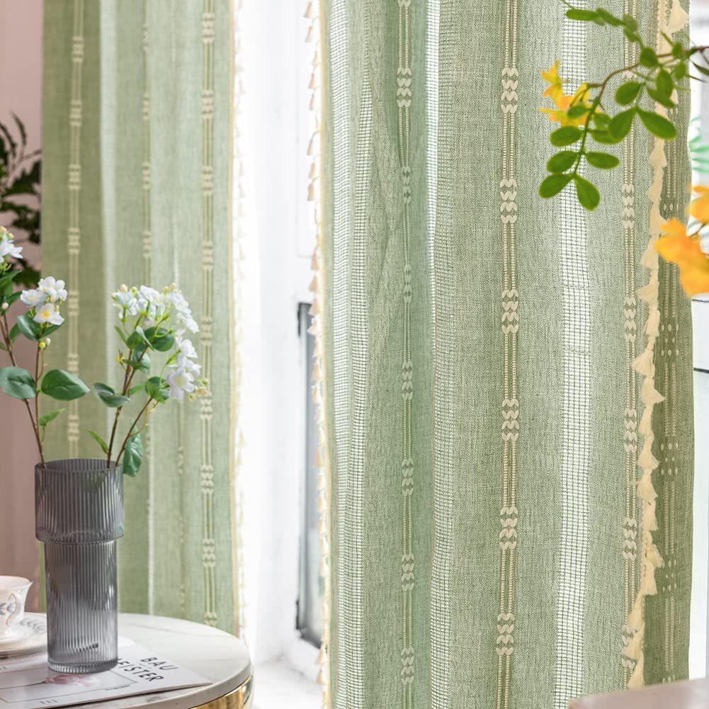 Curtain Finished Hollow Cotton And Linen Fringed Living Room Bedroom Study Fringed Gray Decorative Bay Window Curtain Height 90cm * Width 60cm
Curtain Finished Hollow Cotton And Linen Fringed Living Room Bedroom Study Fringed Gray Decorative Bay Window Curtain Height 90cm * Width 60cm