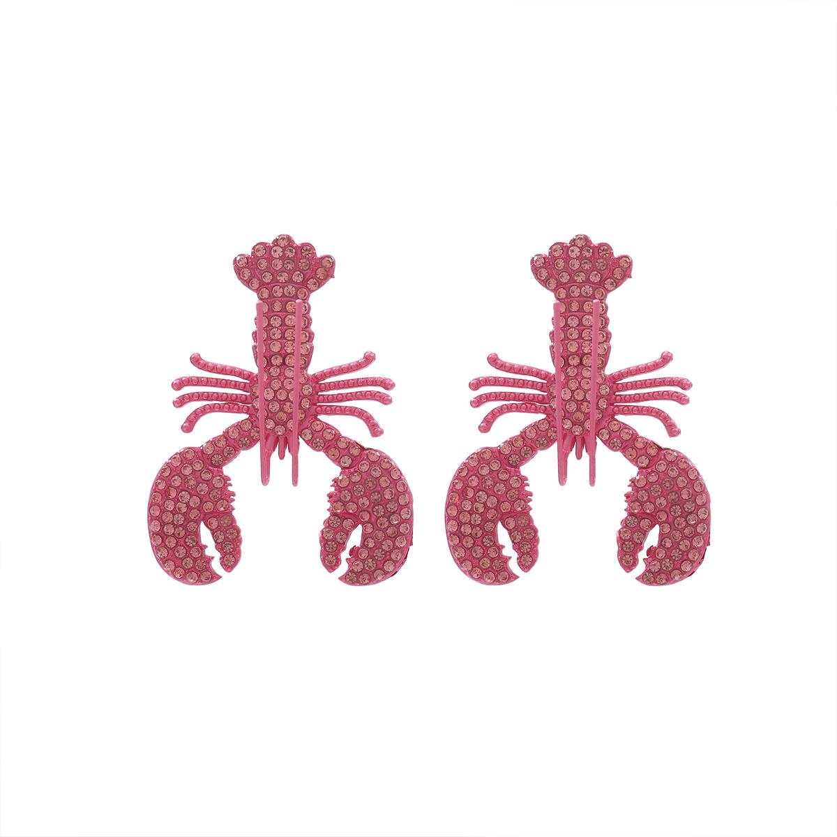 2025 New Fashionable Pink Lobster Diamond Stud Earrings Beach Style Summer Animal Shape Women s Jewellery Parts рожевий
2025 New Fashionable Pink Lobster Diamond Stud Earrings Beach Style Summer Animal Shape Women s Jewellery Parts рожевий