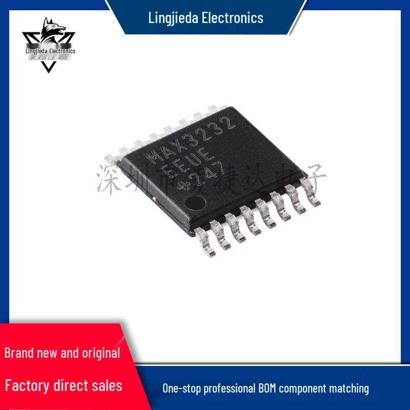 MAX3232EEUE+T RS232 Transceiver, TSSOP-16 Package
MAX3232EEUE+T RS232 Transceiver, TSSOP-16 Package