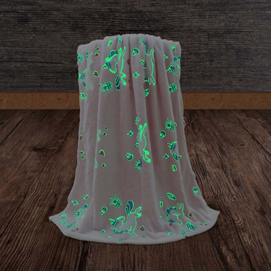 WOSTAR Super soft flannel night fluorescent blanket adult kids gift winter warm plush magic throw blanket for bed sofa bedspread 100x70cm
WOSTAR Super soft flannel night fluorescent blanket adult kids gift winter warm plush magic throw blanket for bed sofa bedspread 100x70cm