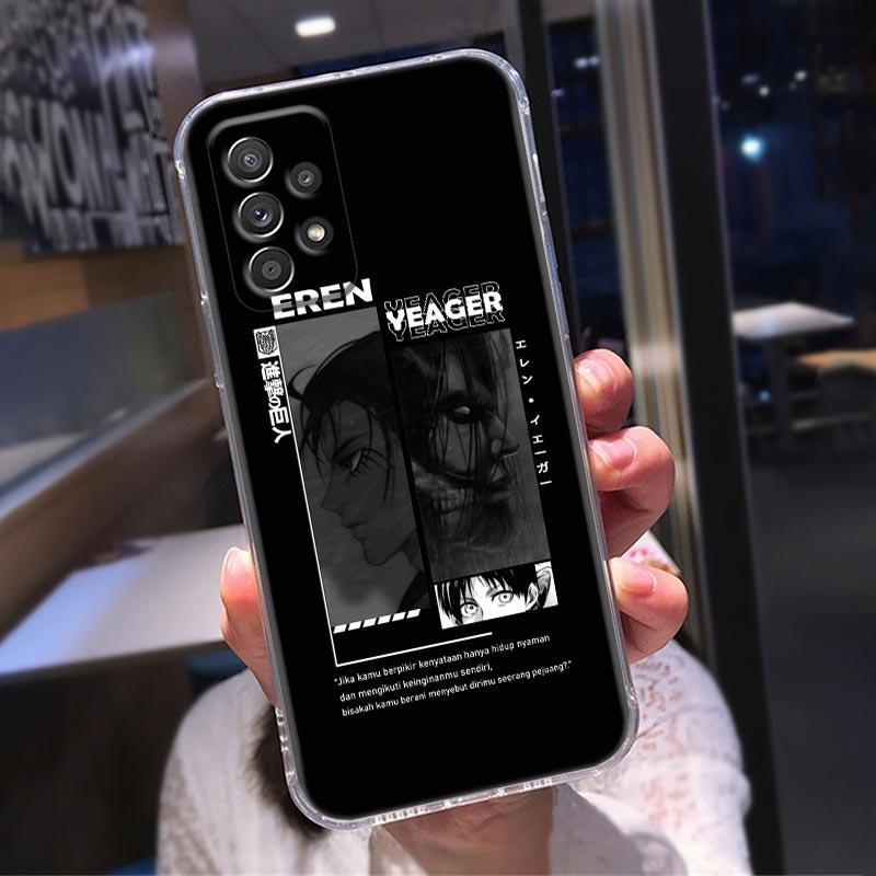Силиконовый прозрачный чехол «Атака Титанов» для Samsung Galaxy A52 A51 A53 A72 A71 A73 A32 A31 A33 A22 A11, чехлы Эрен Йегер аниме Samsung A73 5G
Силиконовый прозрачный чехол «Атака Титанов» для Samsung Galaxy A52 A51 A53 A72 A71 A73 A32 A31 A33 A22 A11, чехлы Эрен Йегер аниме Samsung A73 5G