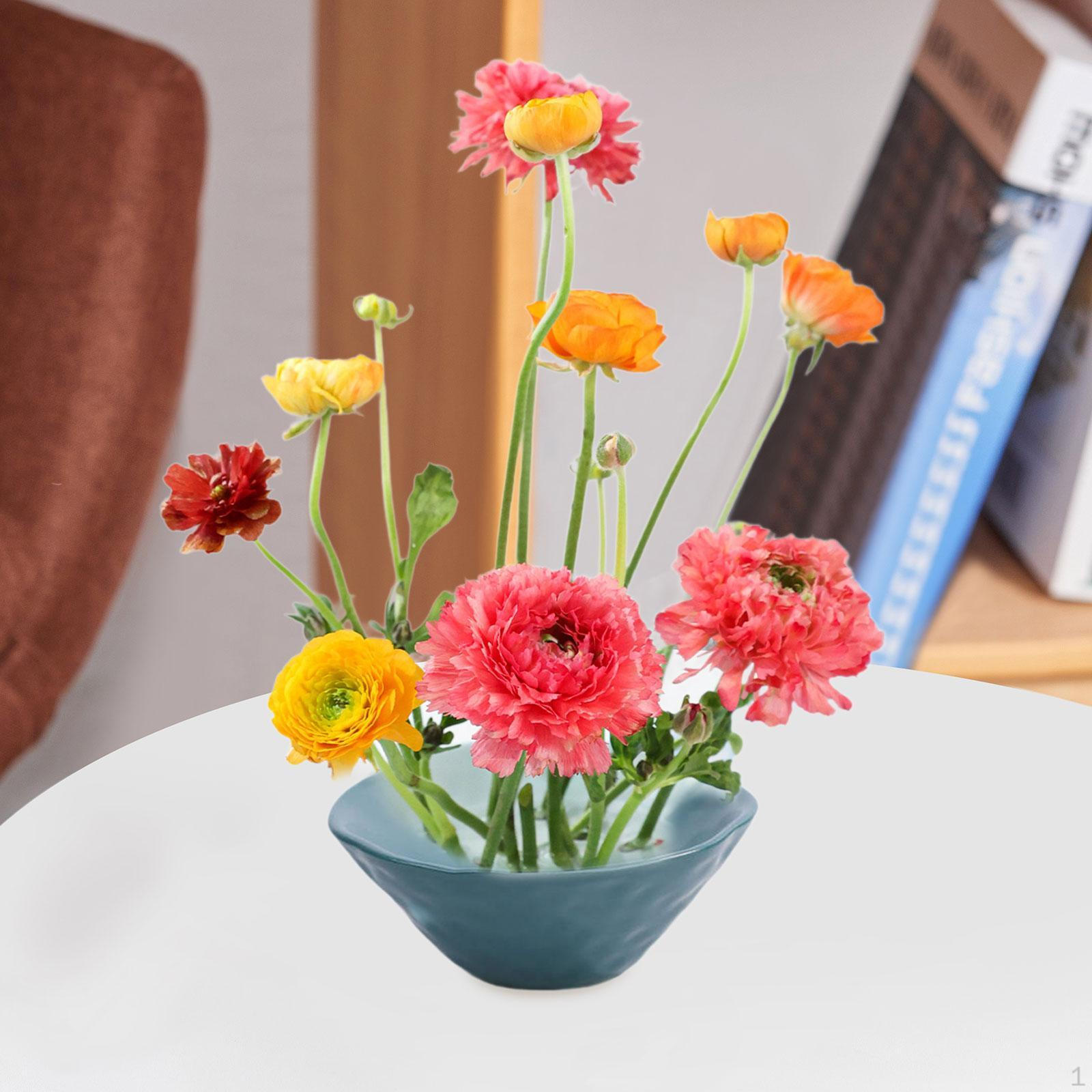 Керамическая ваза-чаша для цветов, лягушка-держатель, стебель для цветочной композиции, для чайной комнаты зелёный
Керамическая ваза-чаша для цветов, лягушка-держатель, стебель для цветочной композиции, для чайной комнаты зелёный