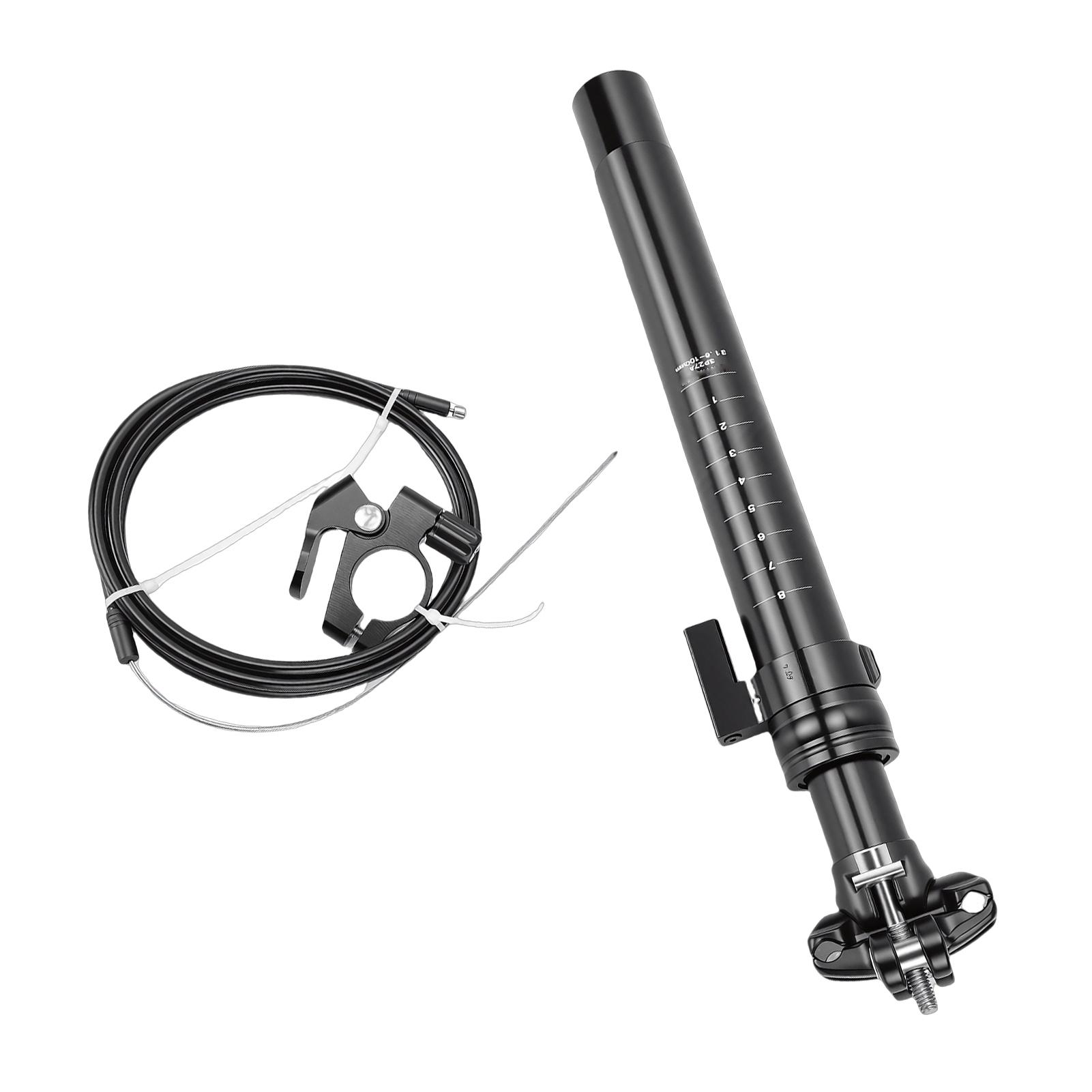 Bike Dropper Post External and Internal Cable Routing Seatpost for Off Road Cycling 100MM Travel
Bike Dropper Post External and Internal Cable Routing Seatpost for Off Road Cycling 100MM Travel