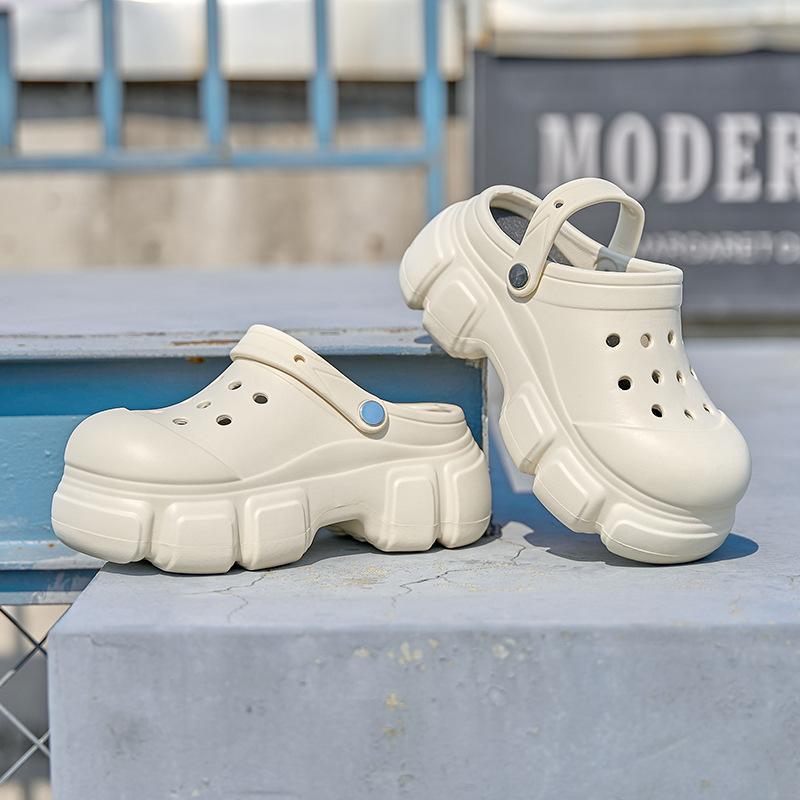 Lady s Summer Clogs Outdoor Waterproof Platform Sandals Beach Shoes Women 7cm High Heel Slippers 36-37
Lady s Summer Clogs Outdoor Waterproof Platform Sandals Beach Shoes Women 7cm High Heel Slippers 36-37