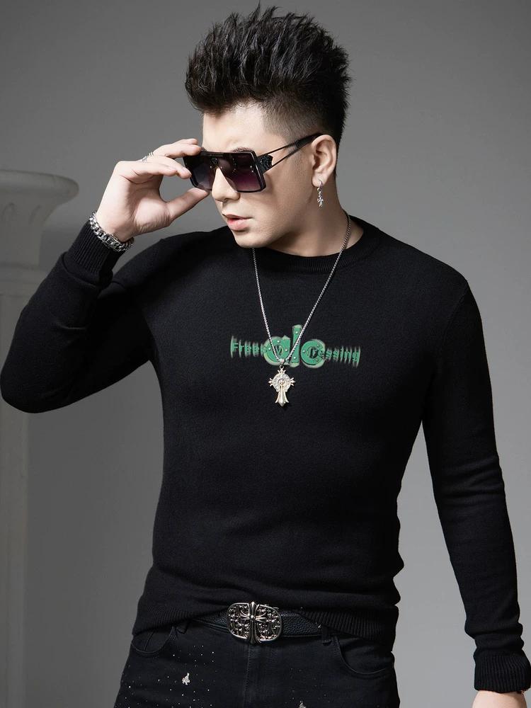 European Trendy Brand Letter-Printed Knitwear for Men, 2025 Autumn and Winter New Style, Inner Layer Base Shirt, Round-Neck Sweater for Men XL белый
European Trendy Brand Letter-Printed Knitwear for Men, 2025 Autumn and Winter New Style, Inner Layer Base Shirt, Round-Neck Sweater for Men XL белый