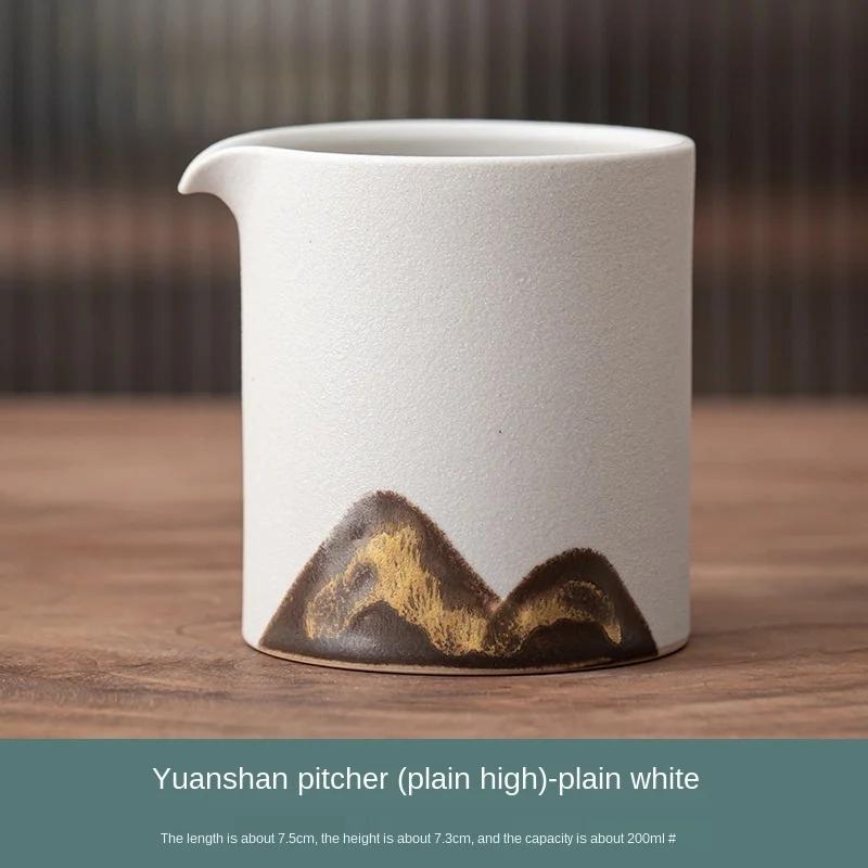 Stoneware Pitcher Small Ceramic Fair Mug Fair Cup Japanese Style Hand Drawn Glaze Painting Color Kung Fu Tea Set Tea Infusers
Stoneware Pitcher Small Ceramic Fair Mug Fair Cup Japanese Style Hand Drawn Glaze Painting Color Kung Fu Tea Set Tea Infusers