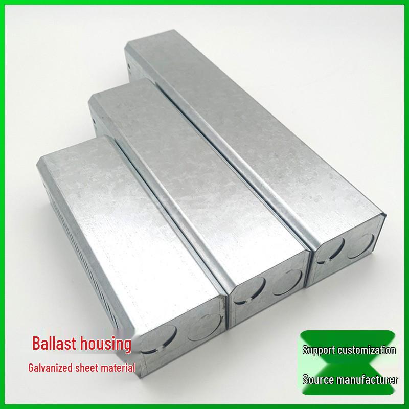 Iron LED Driver and Ballast Protective Housing for Ceiling Lights Galvanized Plate 150×55×40mm
Iron LED Driver and Ballast Protective Housing for Ceiling Lights Galvanized Plate 150×55×40mm