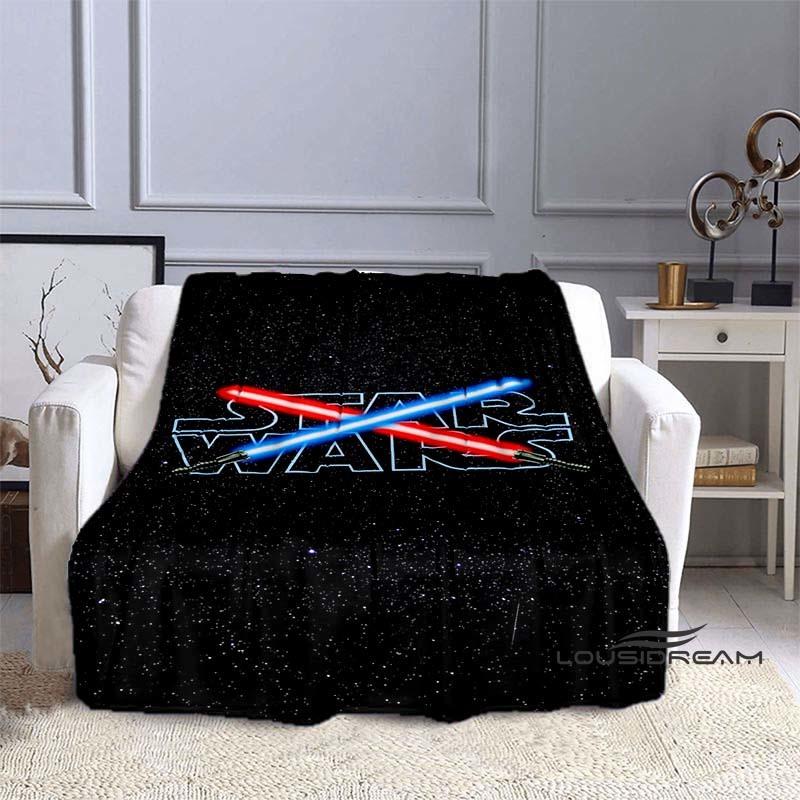 This Star Wars Cartoon Print Blanket Is Suitable for Use on Sofas, Beds, Travel, Camping, and Also Makes A Great Gift. 75x90cm
This Star Wars Cartoon Print Blanket Is Suitable for Use on Sofas, Beds, Travel, Camping, and Also Makes A Great Gift. 75x90cm