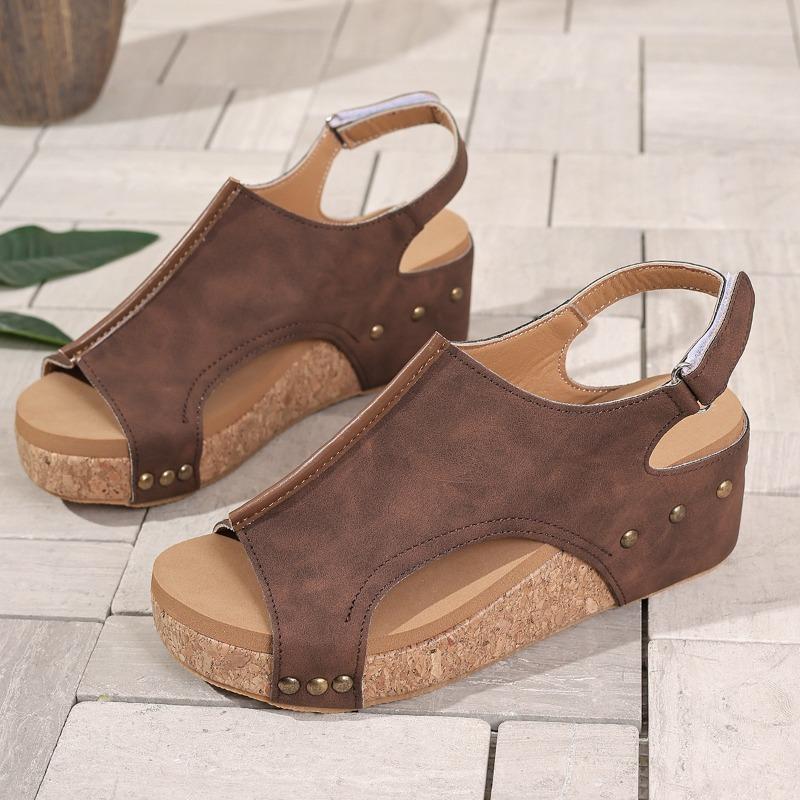 Женские модные сандалии-клинья большого размера, удобные сандалии, женские сандалии 43 темно-коричневого
Женские модные сандалии-клинья большого размера, удобные сандалии, женские сандалии 43 темно-коричневого