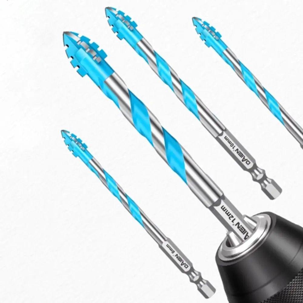 High Hardness Eccentric Drill Four-Edged Tile Drill Bit Durable Triangle Tile Drill Set Tile 4pcs
High Hardness Eccentric Drill Four-Edged Tile Drill Bit Durable Triangle Tile Drill Set Tile 4pcs