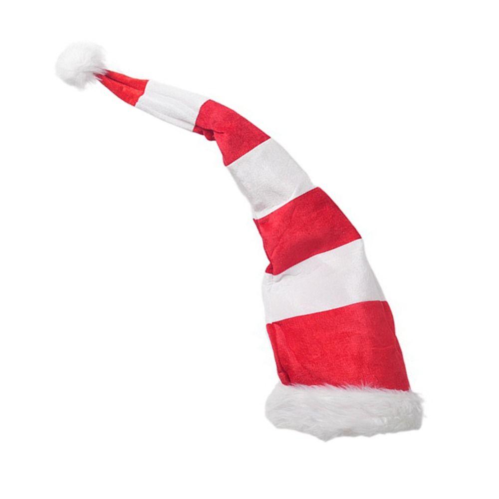 Soft Christmas Spirit Hat Stripe Red Green Christmas Hat Elf Christmas Hat for New Year
Soft Christmas Spirit Hat Stripe Red Green Christmas Hat Elf Christmas Hat for New Year