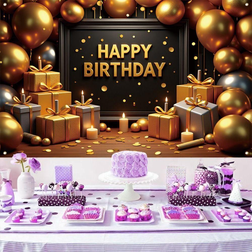 Celebrate Hanging Banner Poster Polyester Photography Backdrops Holiday Party чорний
Celebrate Hanging Banner Poster Polyester Photography Backdrops Holiday Party чорний