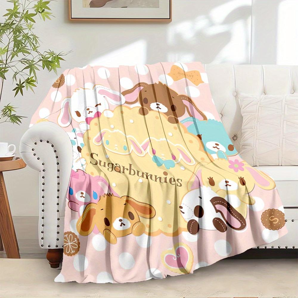 1pc SugarBunnies, CuteDigital Print Flannel Throw Blanket, Super Soft Plush Fleece Bedspread, Multipurpose All-Season Hypoallergenic Comfort 130x150cm
1pc SugarBunnies, CuteDigital Print Flannel Throw Blanket, Super Soft Plush Fleece Bedspread, Multipurpose All-Season Hypoallergenic Comfort 130x150cm