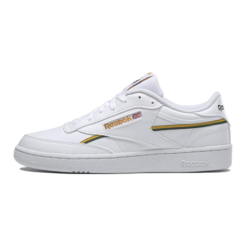 Reebok Club C 85 Vegan White Green Gold Мужские кроссовки Обувь-белый студенческий-золотой темно-зеленый GY7154 42.5
Reebok Club C 85 Vegan White Green Gold Мужские кроссовки Обувь-белый студенческий-золотой темно-зеленый GY7154 42.5