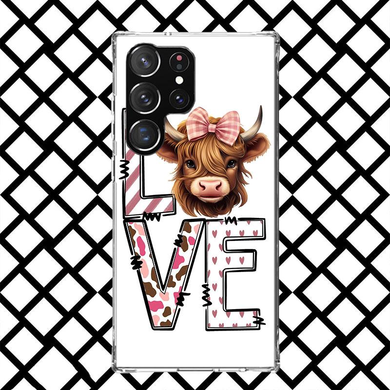 Cute Highland Cow Phone Case for Samsung Galaxy S26 S25 Edge S24 S23 Ultra S22 Plus S21 FE S20 + Soft Cover Print Fundas Galaxy Samsung S24
Cute Highland Cow Phone Case for Samsung Galaxy S26 S25 Edge S24 S23 Ultra S22 Plus S21 FE S20 + Soft Cover Print Fundas Galaxy Samsung S24