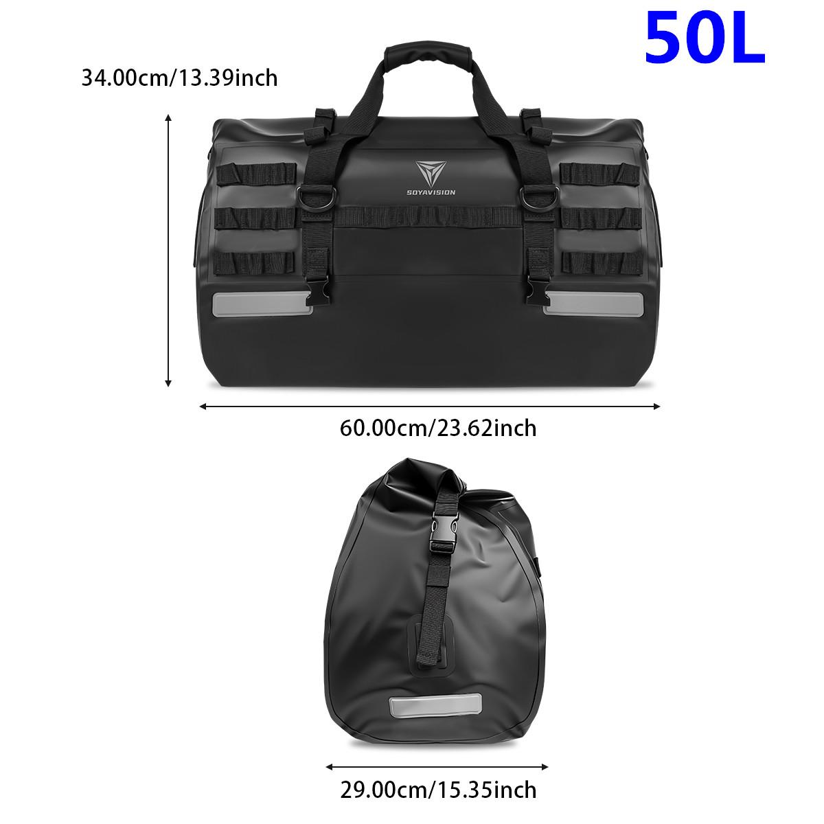 50L 80L Universal Motorcycle Waterproof Tail Bags Helmet Durable Rear Moto Seat Bag Large Capacity Riding Motocross Outdoor Bag
50L 80L Universal Motorcycle Waterproof Tail Bags Helmet Durable Rear Moto Seat Bag Large Capacity Riding Motocross Outdoor Bag