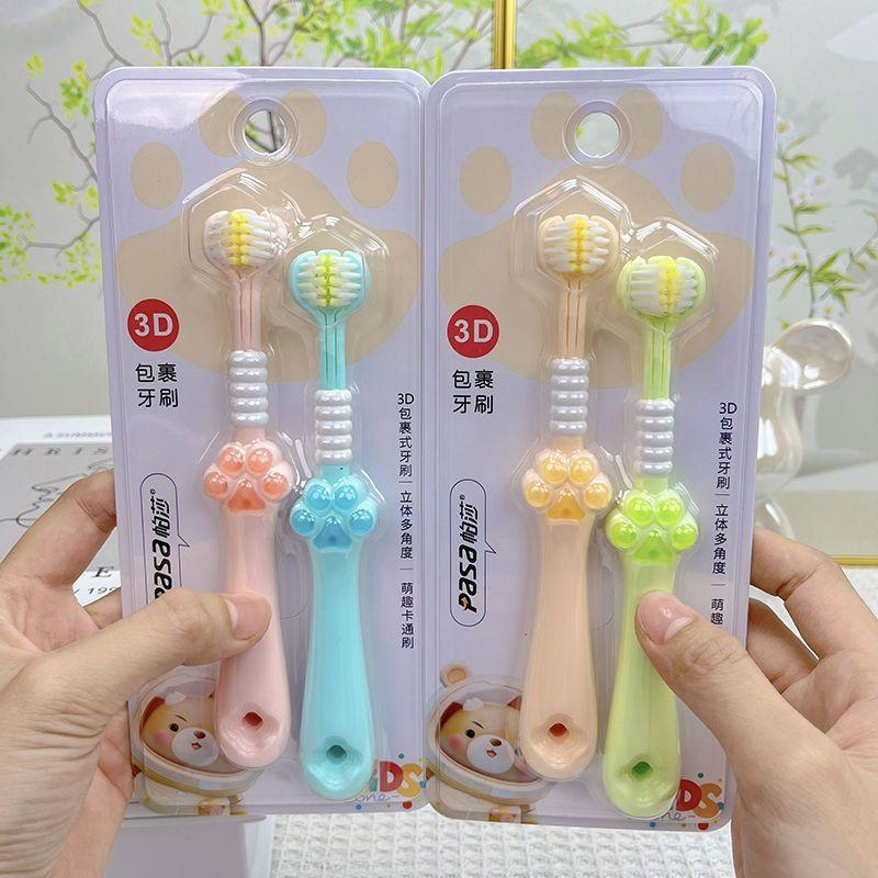 Children s three sided brush cute all-round deep cleaning household ultra soft toothbrush for children aged 3-12 years old 2 pcs random color
Children s three sided brush cute all-round deep cleaning household ultra soft toothbrush for children aged 3-12 years old 2 pcs random color