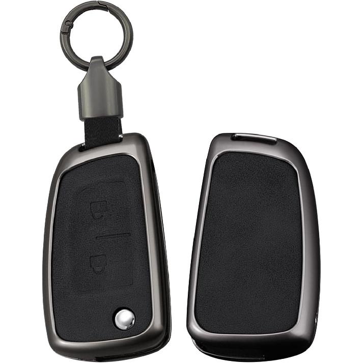 SANRILY Metal Leather 3 Button Key Fob Cover Fit for Nissan Rogue Sport 2018 2019 Rogue Select Sentra Sylphy Pulsar Flip Folding Key Keyless Key Black-2 Button
SANRILY Metal Leather 3 Button Key Fob Cover Fit for Nissan Rogue Sport 2018 2019 Rogue Select Sentra Sylphy Pulsar Flip Folding Key Keyless Key Black-2 Button