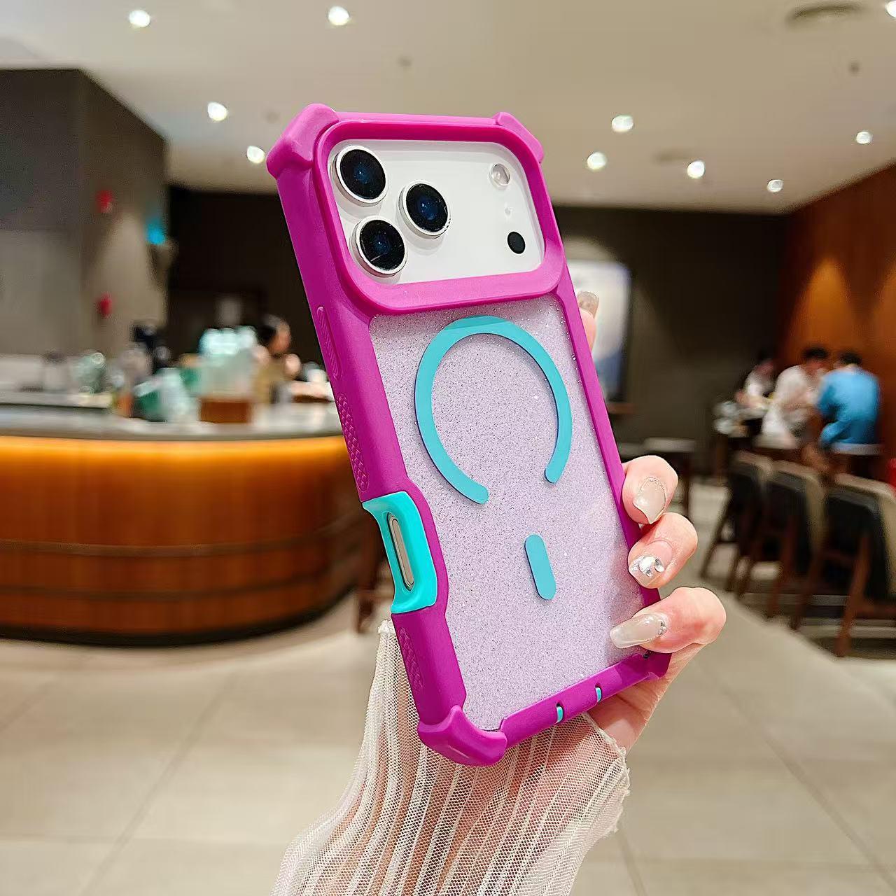 Magnetic Glitter Phone Case for Apple 17 Pro Max/Air - Elegant Protective Shell Apple 16 Pro
Magnetic Glitter Phone Case for Apple 17 Pro Max/Air - Elegant Protective Shell Apple 16 Pro
