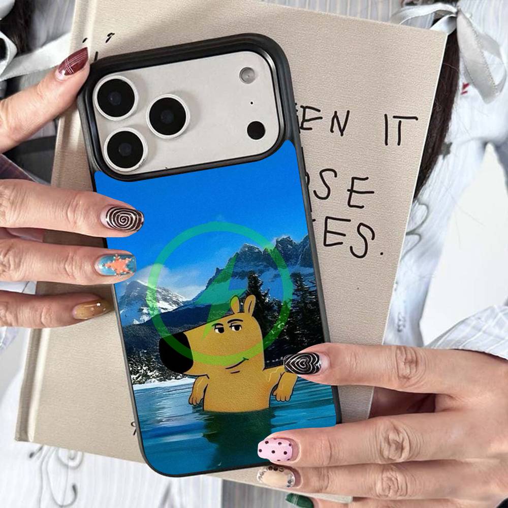 Hot MEME Chill Guy Phone Case Magnetic Wireless charging For iPhone 16 15 14 13 12 11 Pro Max Plus 17 Air Cover iPhone 13pro max
Hot MEME Chill Guy Phone Case Magnetic Wireless charging For iPhone 16 15 14 13 12 11 Pro Max Plus 17 Air Cover iPhone 13pro max