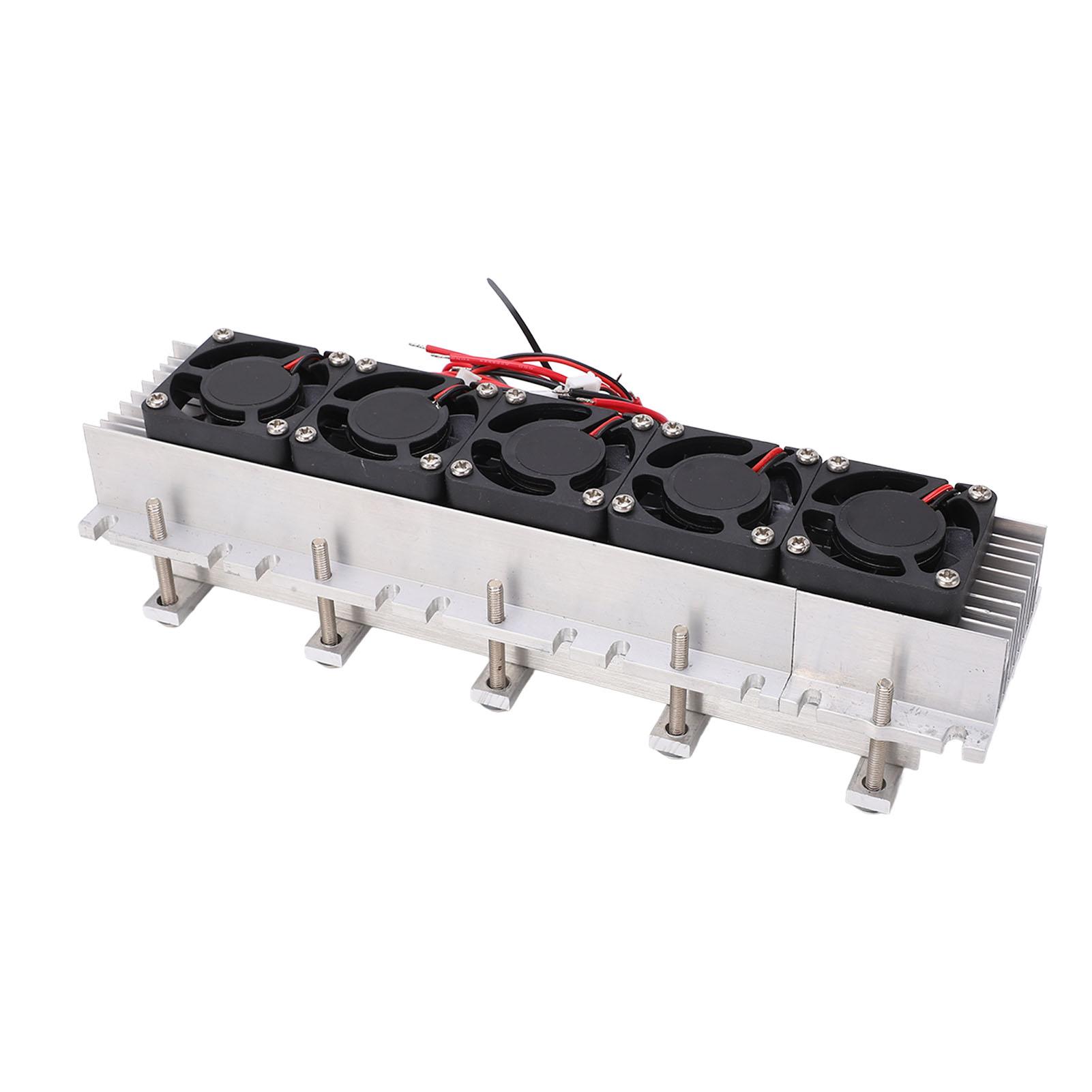 Semiconductor Refrigeration System 300W Aluminum Alloy Thermoelectric Cooling Module Radiator
Semiconductor Refrigeration System 300W Aluminum Alloy Thermoelectric Cooling Module Radiator
