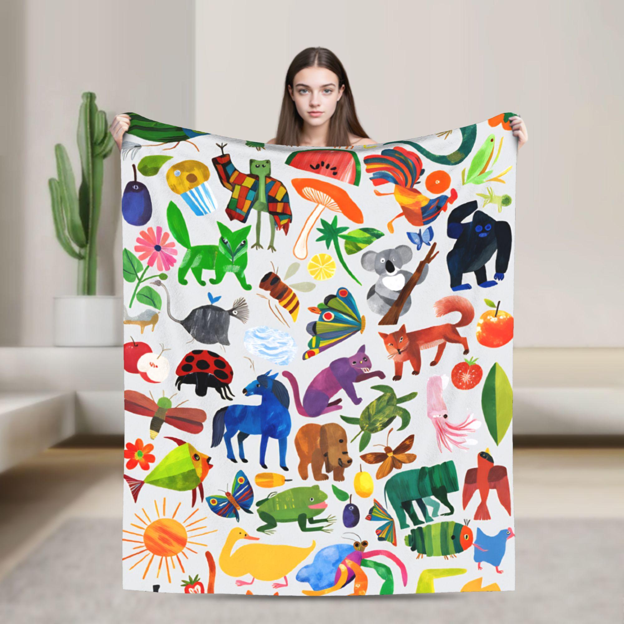The Very Hungry For Caterpillar Blankets Soft Funny Plush Throw Blanket For Students Bedroom Flannel Bedspread Bed Cover 75x90cm
The Very Hungry For Caterpillar Blankets Soft Funny Plush Throw Blanket For Students Bedroom Flannel Bedspread Bed Cover 75x90cm