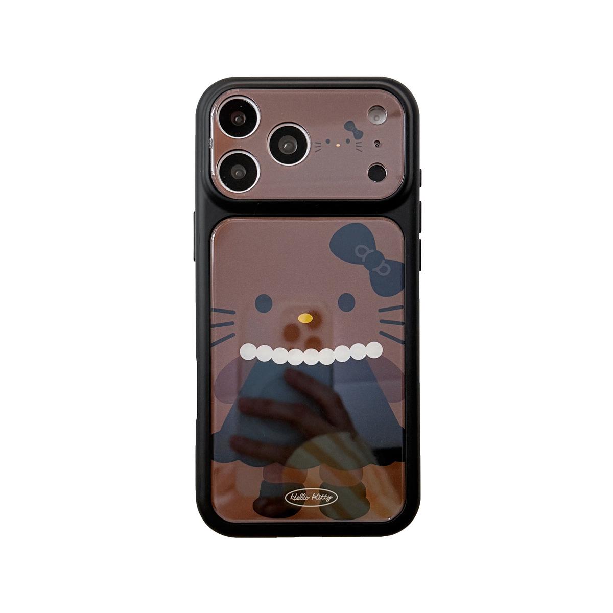Black Leather Cartoon Cat iPhone 15 Case for Apple 17/16 Pro Max - Anti-Drop, Big Window Design iPhone 17
Black Leather Cartoon Cat iPhone 15 Case for Apple 17/16 Pro Max - Anti-Drop, Big Window Design iPhone 17