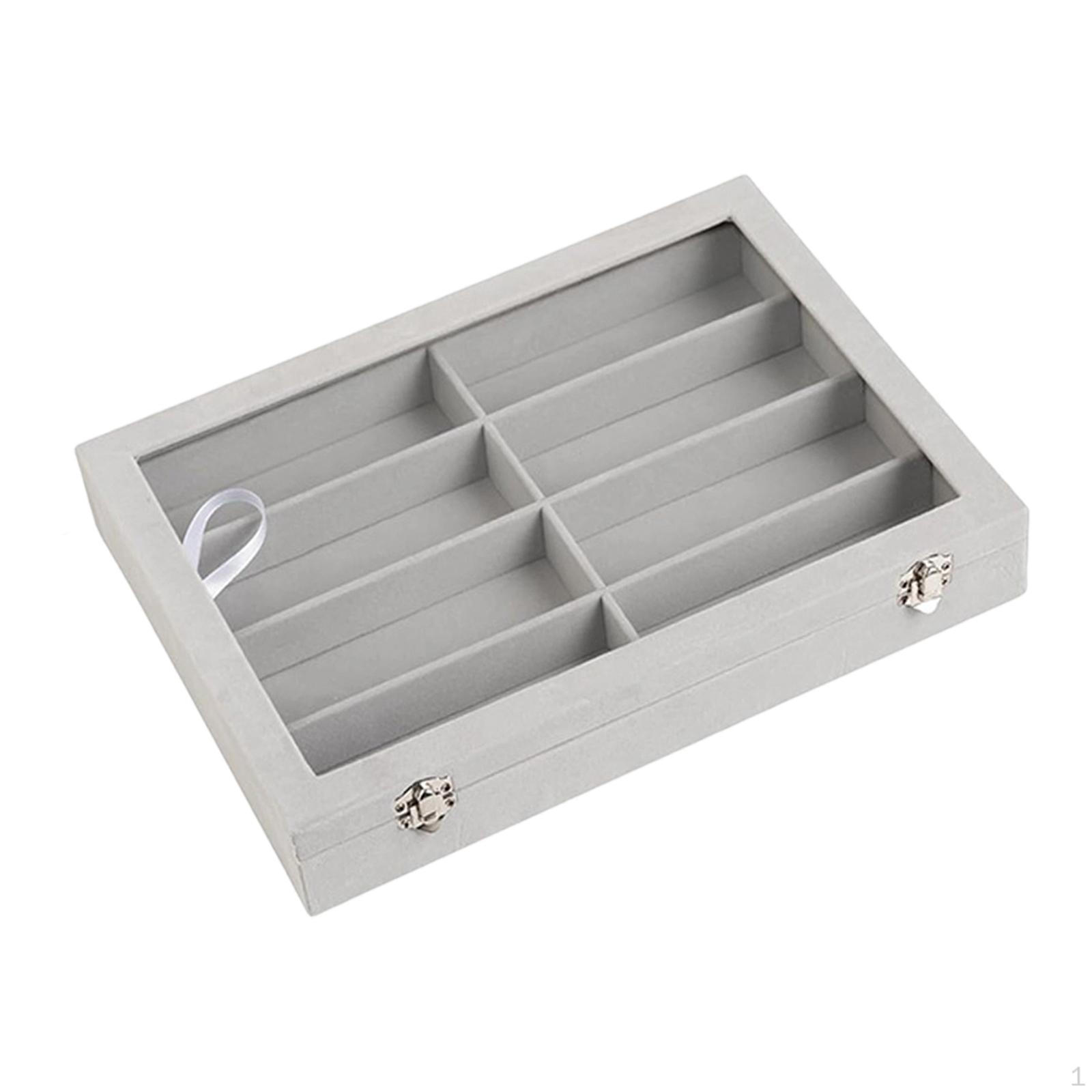 Футляр для очков, Органайзер для солнцезащитных очков с крышкой, Держатель для мужчин и женщин, Коробка для хранения серый
Футляр для очков, Органайзер для солнцезащитных очков с крышкой, Держатель для мужчин и женщин, Коробка для хранения серый