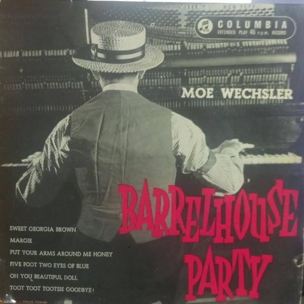 Пластинка 7 дюймов MOE WECHSLER Barrelhouse Party SEG7783 Columbia UK Джаз Б/у
Пластинка 7 дюймов MOE WECHSLER Barrelhouse Party SEG7783 Columbia UK Джаз Б/у