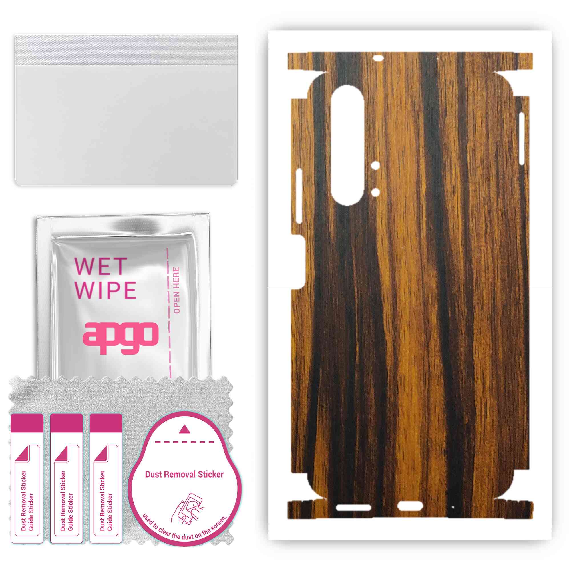 apgo Protective Skin Sticker for the back+sides compatible with Honor 20 Pro, Full Wrap Film, Foil, Vinyl - Pattern Tigerwood
apgo Protective Skin Sticker for the back+sides compatible with Honor 20 Pro, Full Wrap Film, Foil, Vinyl - Pattern Tigerwood
