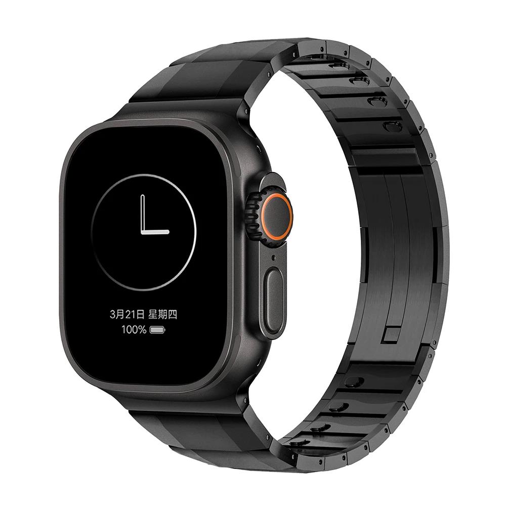 Роскошный ремешок из нержавеющей стали для Apple Watch Ultra 2 49 мм 46 45 мм 44 Металлический браслет для делового мужчины для iWatch10 8 76 se 38 40 мм 42 42 44 45 46 49mm
Роскошный ремешок из нержавеющей стали для Apple Watch Ultra 2 49 мм 46 45 мм 44 Металлический браслет для делового мужчины для iWatch10 8 76 se 38 40 мм 42 42 44 45 46 49mm