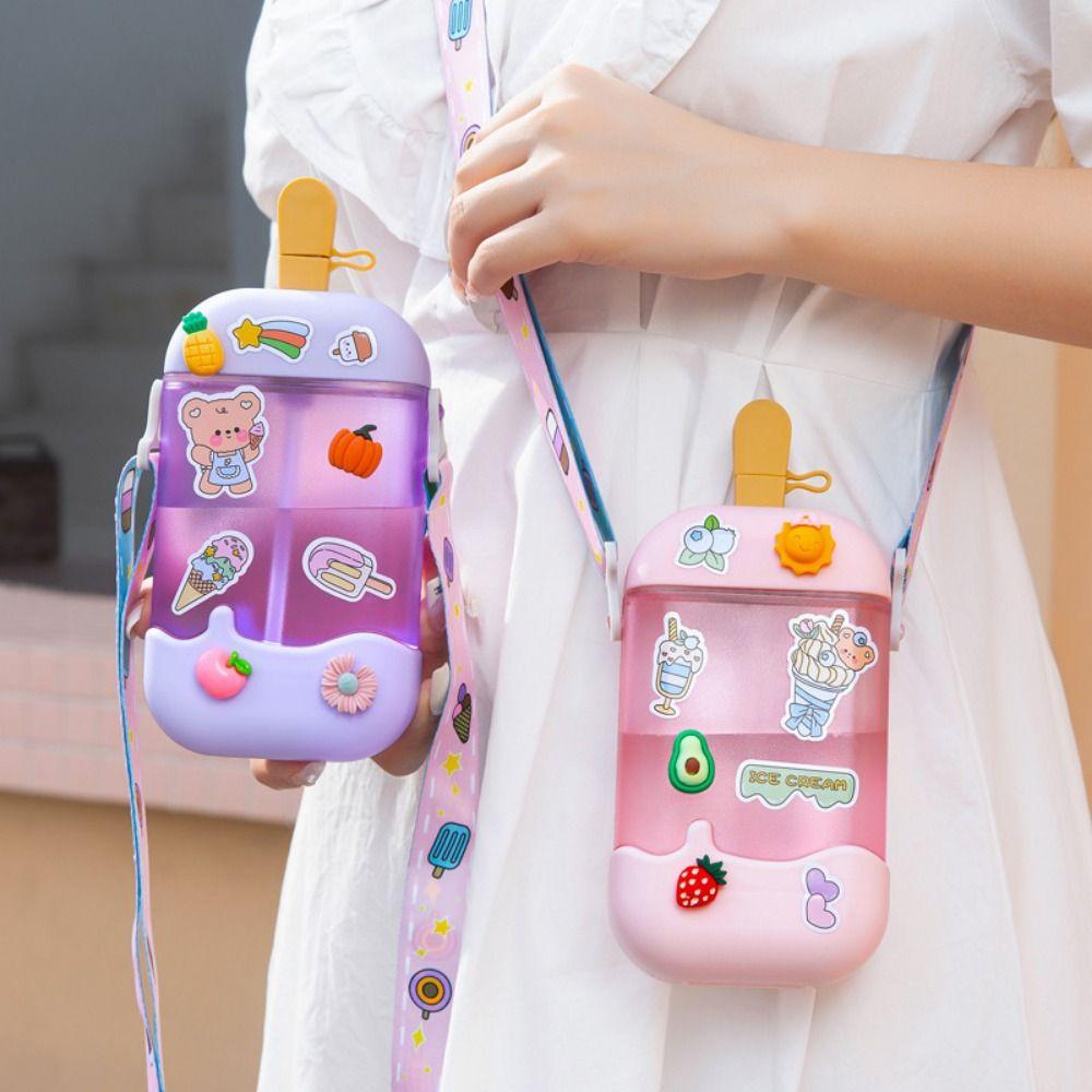 Anti Fall Popsicle Straw Cup Leakproof Plastic Drinking Kettle Modern Cartoon Water Bottle Adult синій
Anti Fall Popsicle Straw Cup Leakproof Plastic Drinking Kettle Modern Cartoon Water Bottle Adult синій