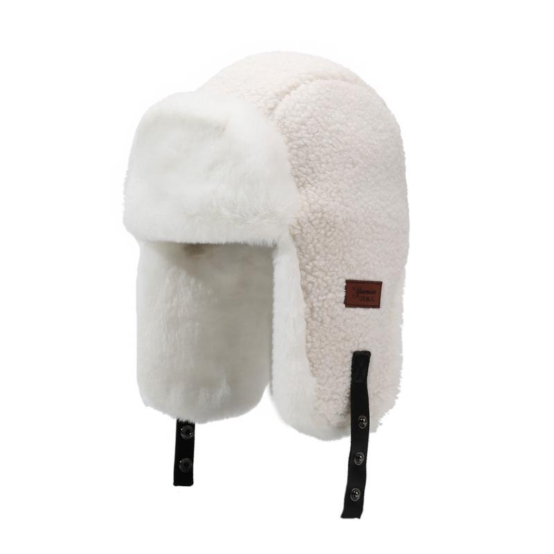 Winter Lamb Wool Bomber Hat Women s Thick Windproof Cold Hat Men s Outdoor Ski Hat Ear Protecting Cotton Hat бежевий
Winter Lamb Wool Bomber Hat Women s Thick Windproof Cold Hat Men s Outdoor Ski Hat Ear Protecting Cotton Hat бежевий