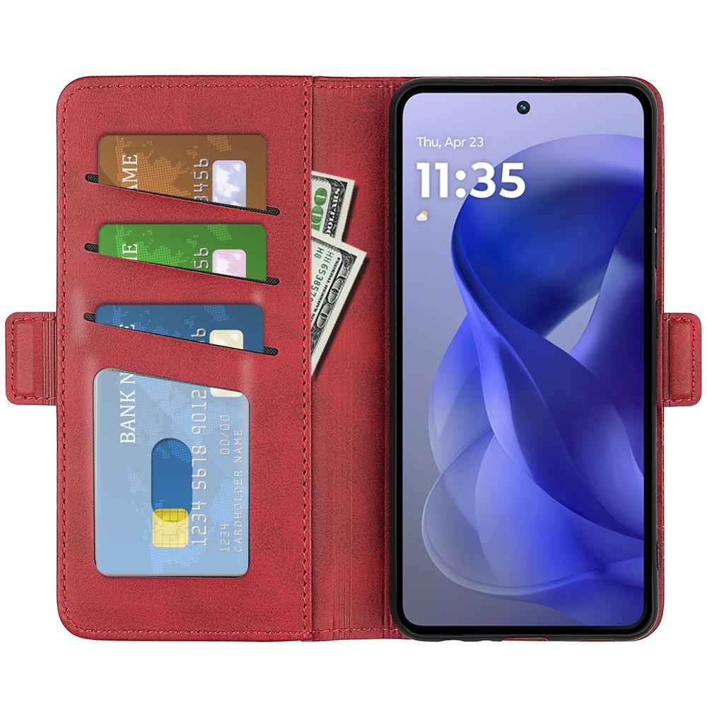 Для Motorola Moto G Power (2025) Футляр із телячою текстурою, шкіряний гаманець для телефону Brown
Для Motorola Moto G Power (2025) Футляр із телячою текстурою, шкіряний гаманець для телефону Brown