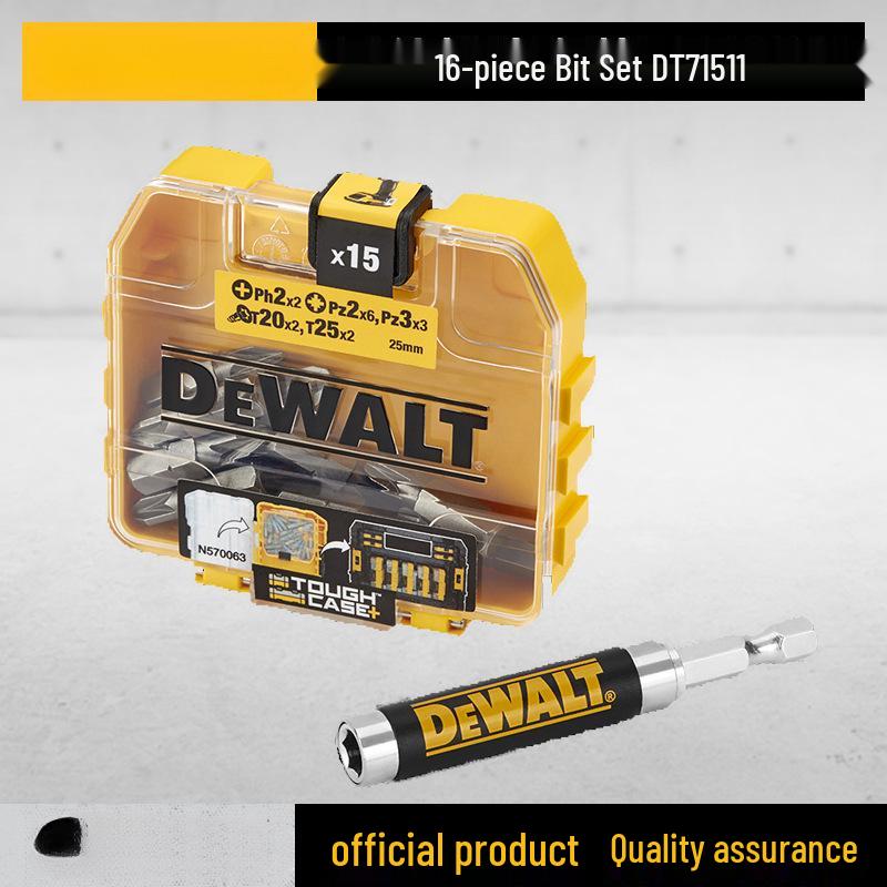 Electric Screwdriver Bit Set - Strong Magnetic, Non-slip, High Hardness, Phillips Hex Torx, Tungsten Steel.
Electric Screwdriver Bit Set - Strong Magnetic, Non-slip, High Hardness, Phillips Hex Torx, Tungsten Steel.