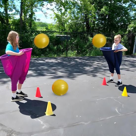 Granny Pants Yard Game with 2 Bouncy Balls Outdoor Ball Catching Giant Pants Kids Adults Family Reunion Team Building Party Game синій
Granny Pants Yard Game with 2 Bouncy Balls Outdoor Ball Catching Giant Pants Kids Adults Family Reunion Team Building Party Game синій